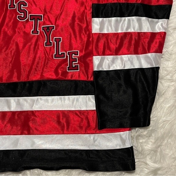 Joyrich X Snoop Dogg 1993 Hockey Jersey in Red - Picture 7 of 12